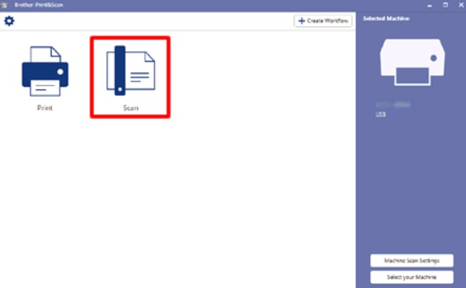 Brother Utilities Scanner App